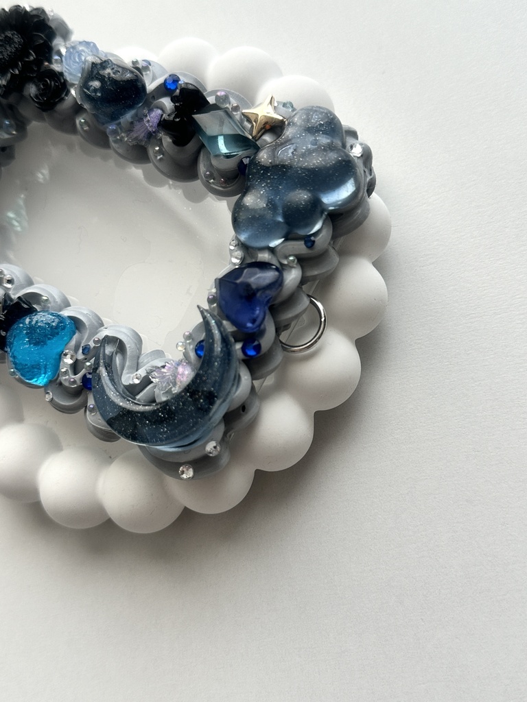 ✨️新Ver.✨️♡限定1点♡ホイップデコ硬質トレカケース【月夜のソルティムース】