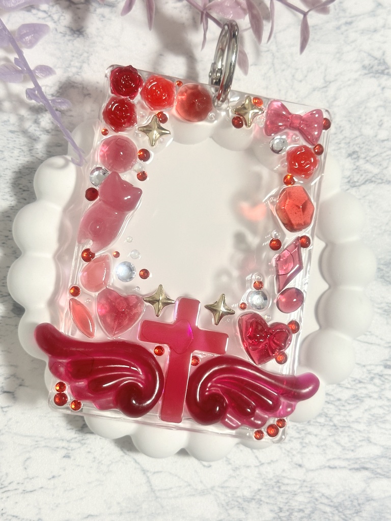 ♡限定1点♡レジン硬質トレカケース【紅葉】