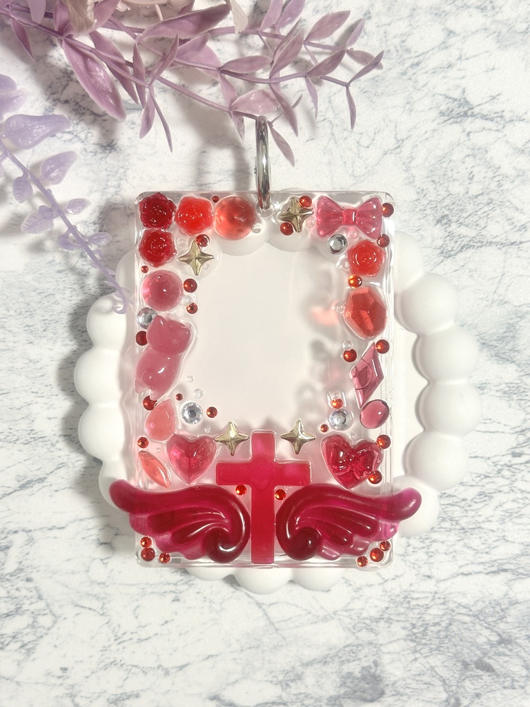 ♡限定1点♡レジン硬質トレカケース【紅葉】