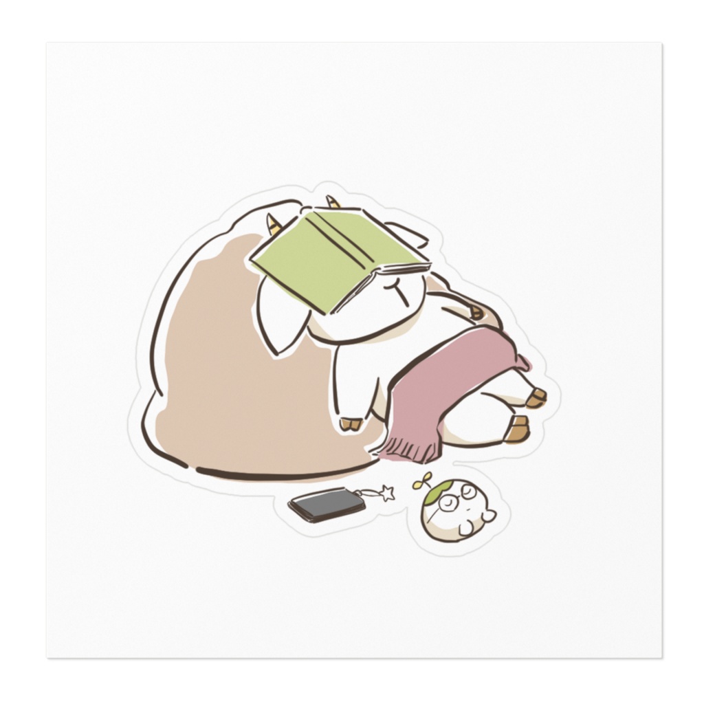 sleeping ステッカー