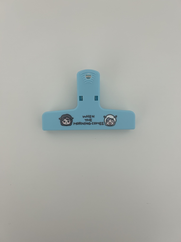 「朝が来たら、二ひきは」ビッグクリップ