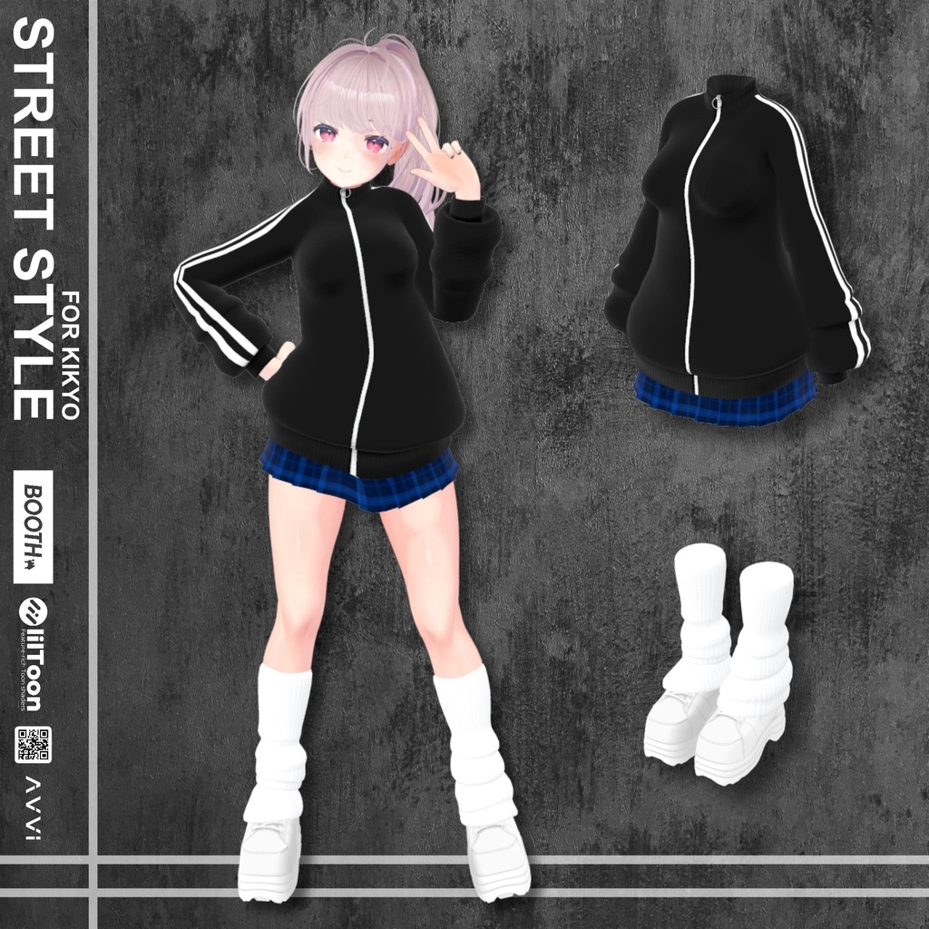 【桔梗用】 ストリートスタイルセット Street Style Set - For Kikyo