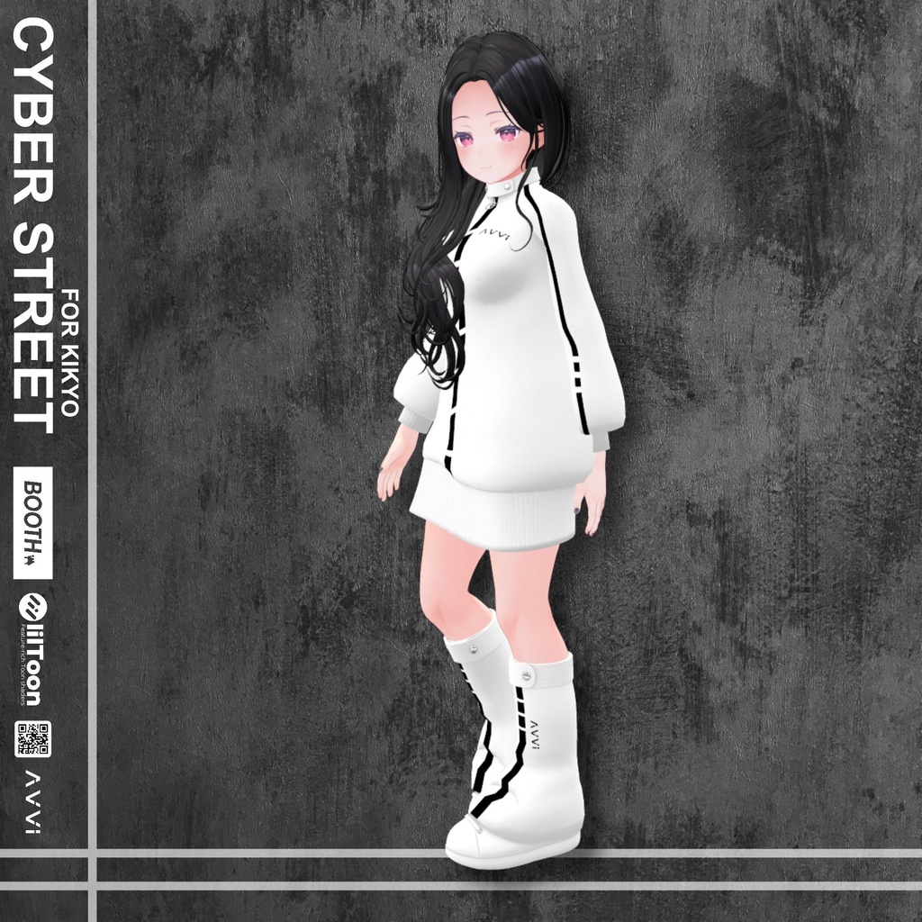 【桔梗用】 サイバーストリート ホワイト Cyber Street White - For Kikyo