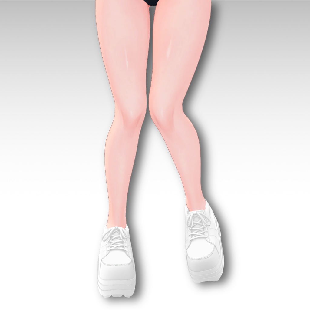 【14アバター対応】 レッグウォーマー&スニーカー