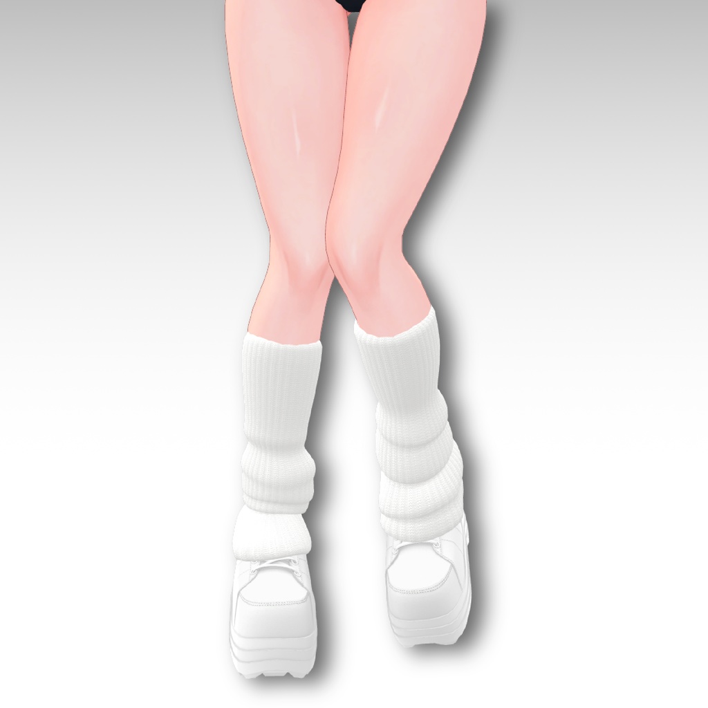 【14アバター対応】 レッグウォーマー&スニーカー