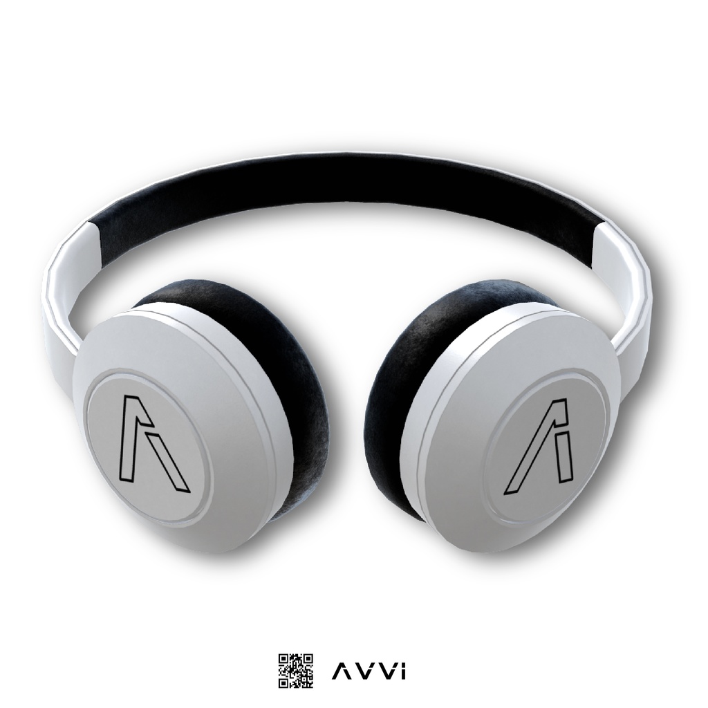 【桔梗用】 ヘッドフォン ホワイト Headphones for Kikyo White