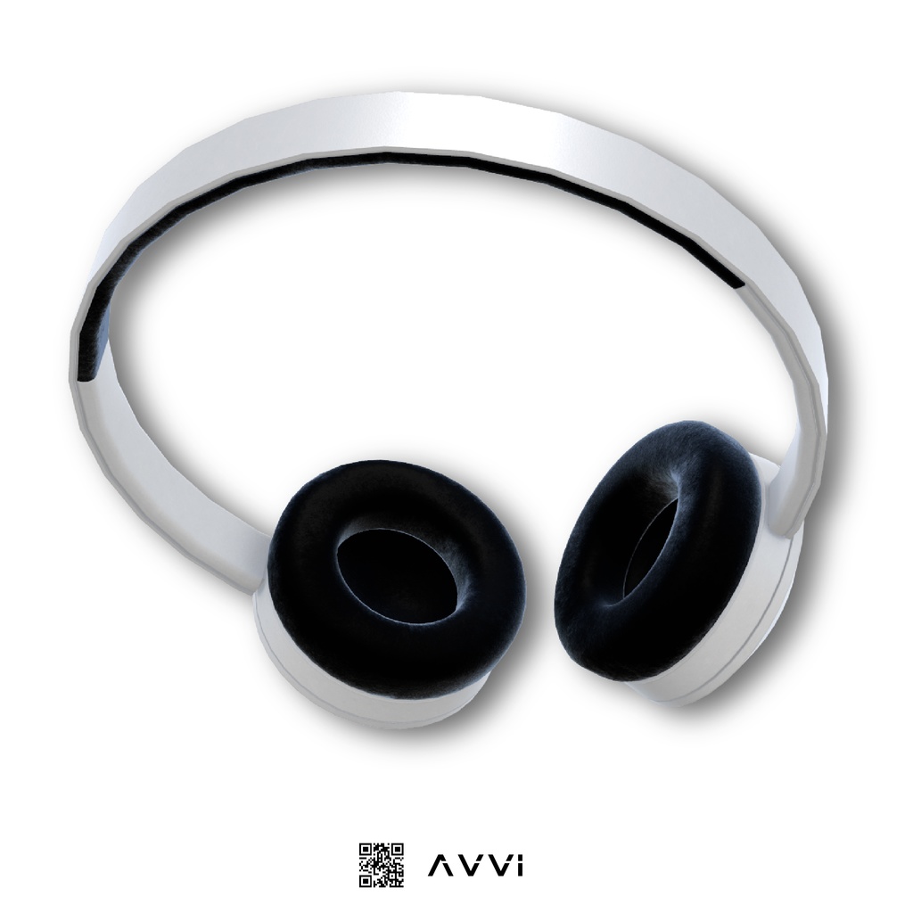 【桔梗用】 ヘッドフォン ホワイト Headphones for Kikyo White