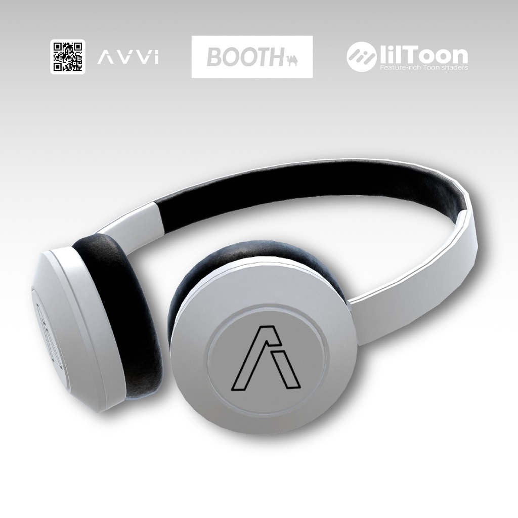 【桔梗用】 ヘッドフォン ホワイト Headphones for Kikyo White