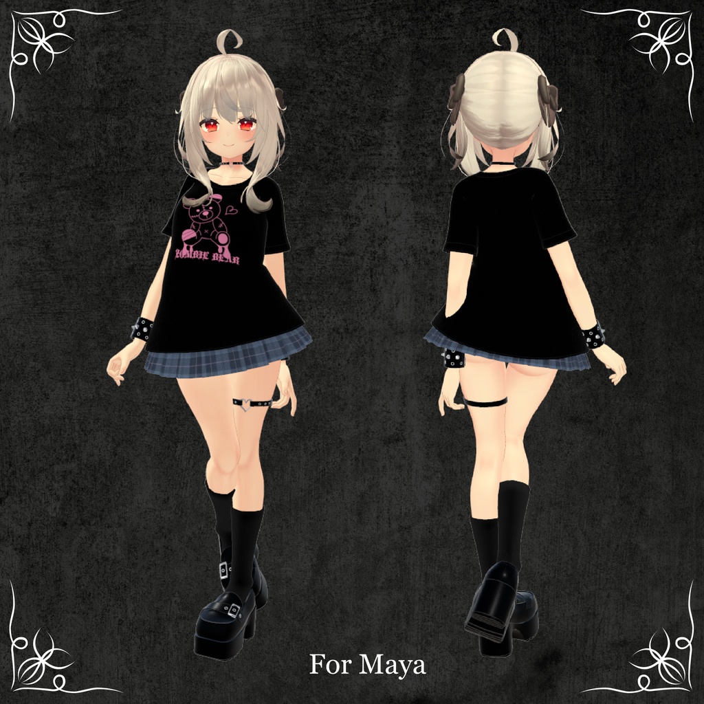 【6アバター対応】 AVVI サブカル 地雷系セット