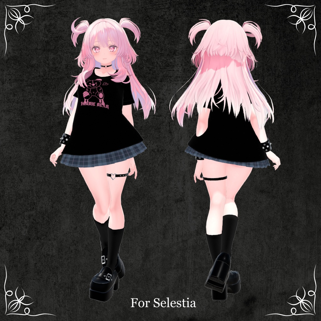 【6アバター対応】 AVVI サブカル 地雷系セット