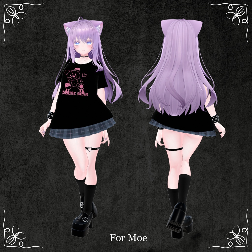 【6アバター対応】 AVVI サブカル 地雷系セット