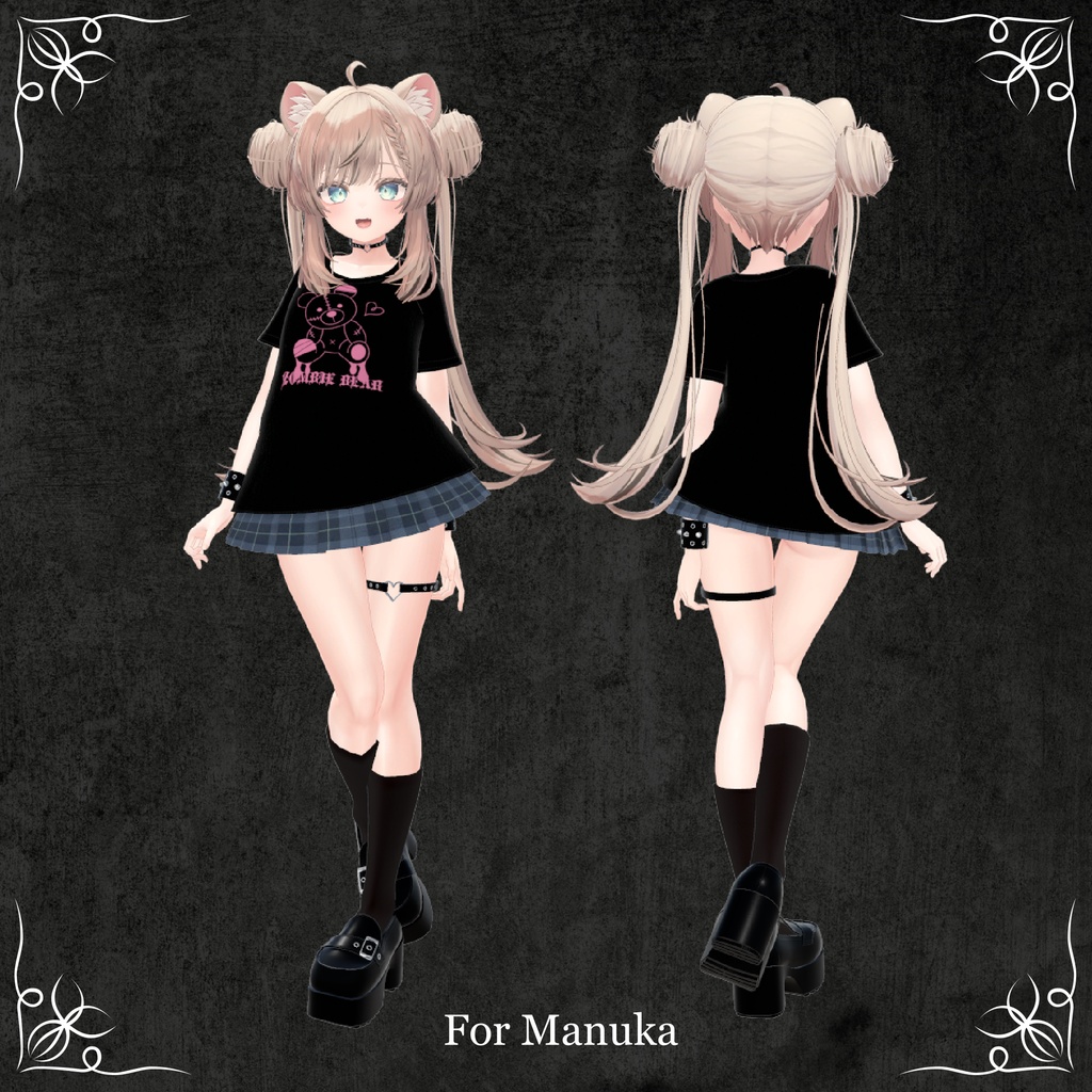 【6アバター対応】 AVVI サブカル 地雷系セット