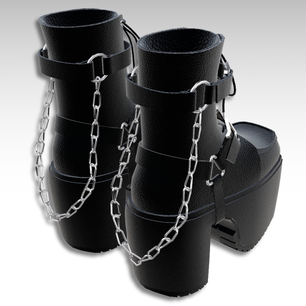 【7アバター対応】 AVVI ショートチェーンブーツ