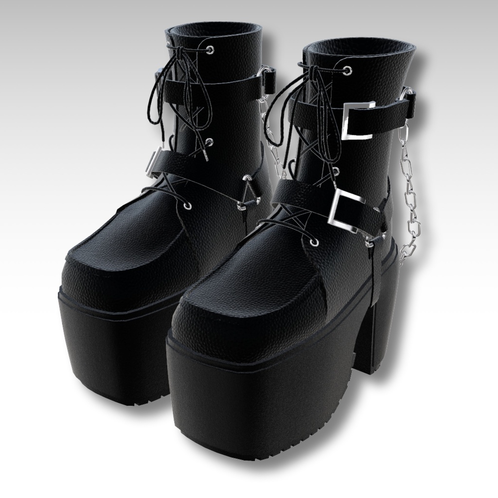 【7アバター対応】 AVVI ショートチェーンブーツ