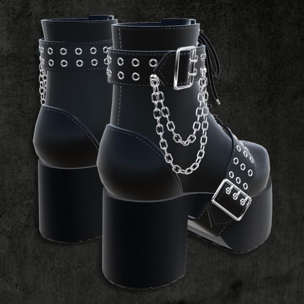 【12アバター対応】 AVVI クロスチェーンショートブーツ