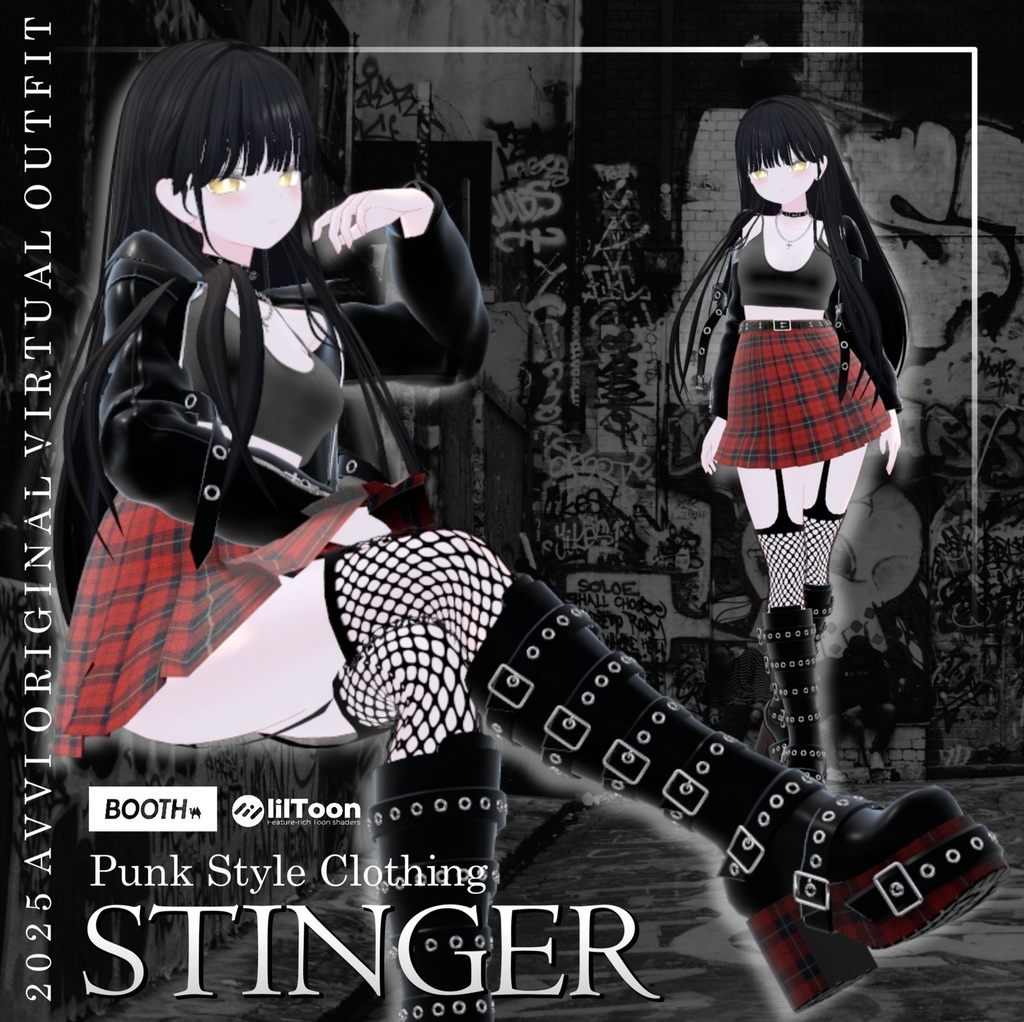 【5アバター対応】AVVI 『-STINGER スティンガー- 』✝