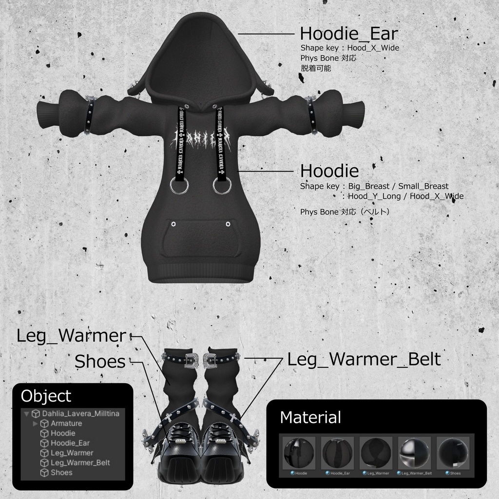 5アバター対応 AVVI 『ダリアラベラ』