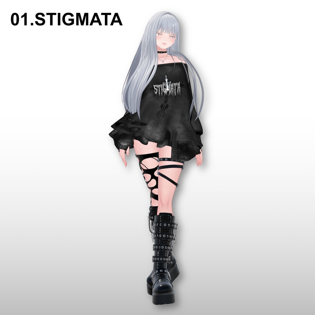 【7アバター対応】 AVVI 衣装3セット