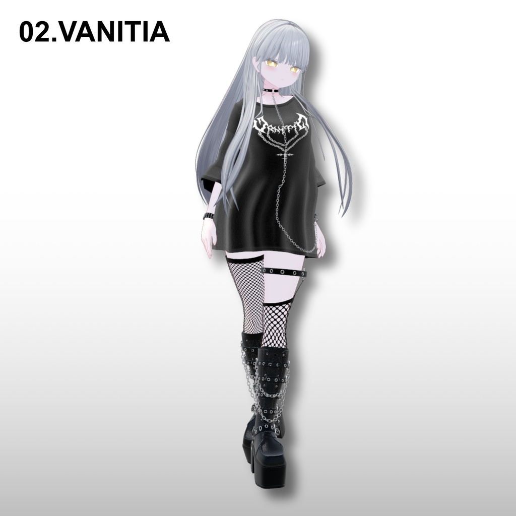 【7アバター対応】 AVVI 衣装3セット