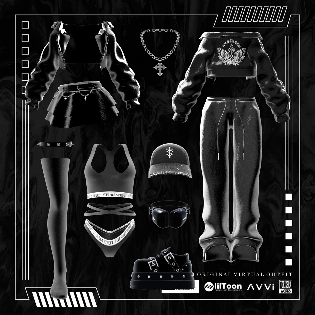 ☆70%OFF☆【8アバター対応】 AVVI 404 STREET