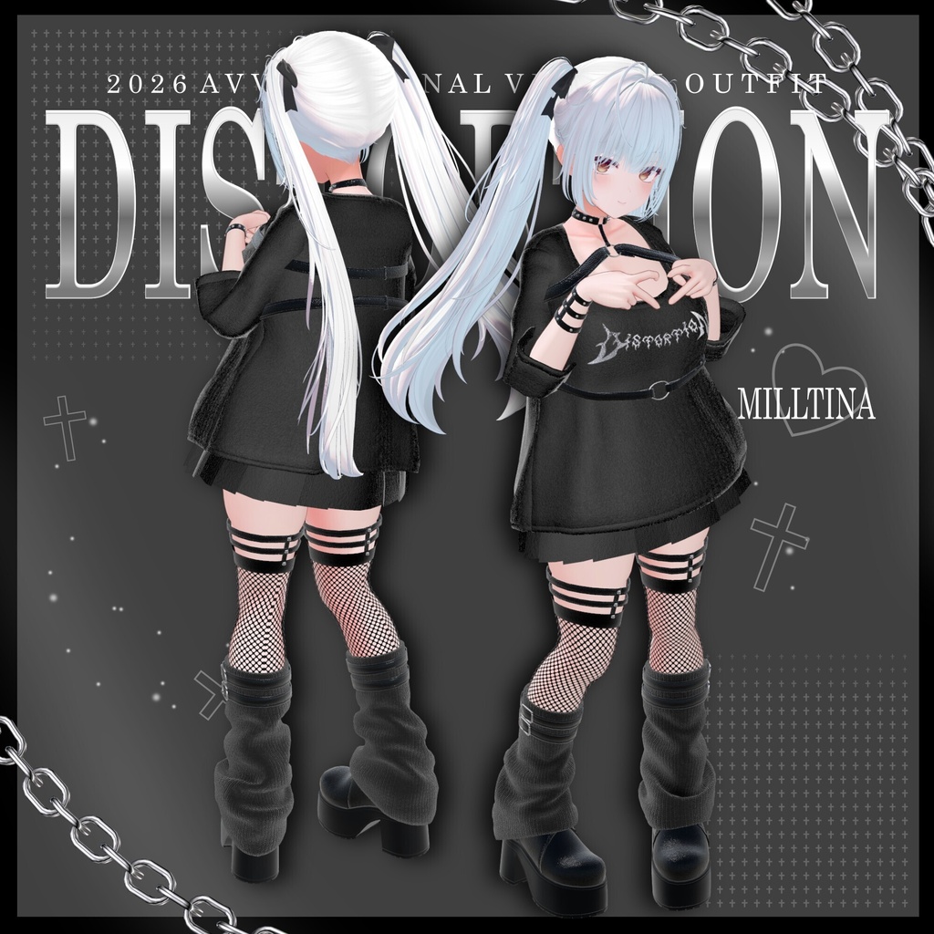 ☆70%OFF☆【5アバター対応】 AVVI Distortion