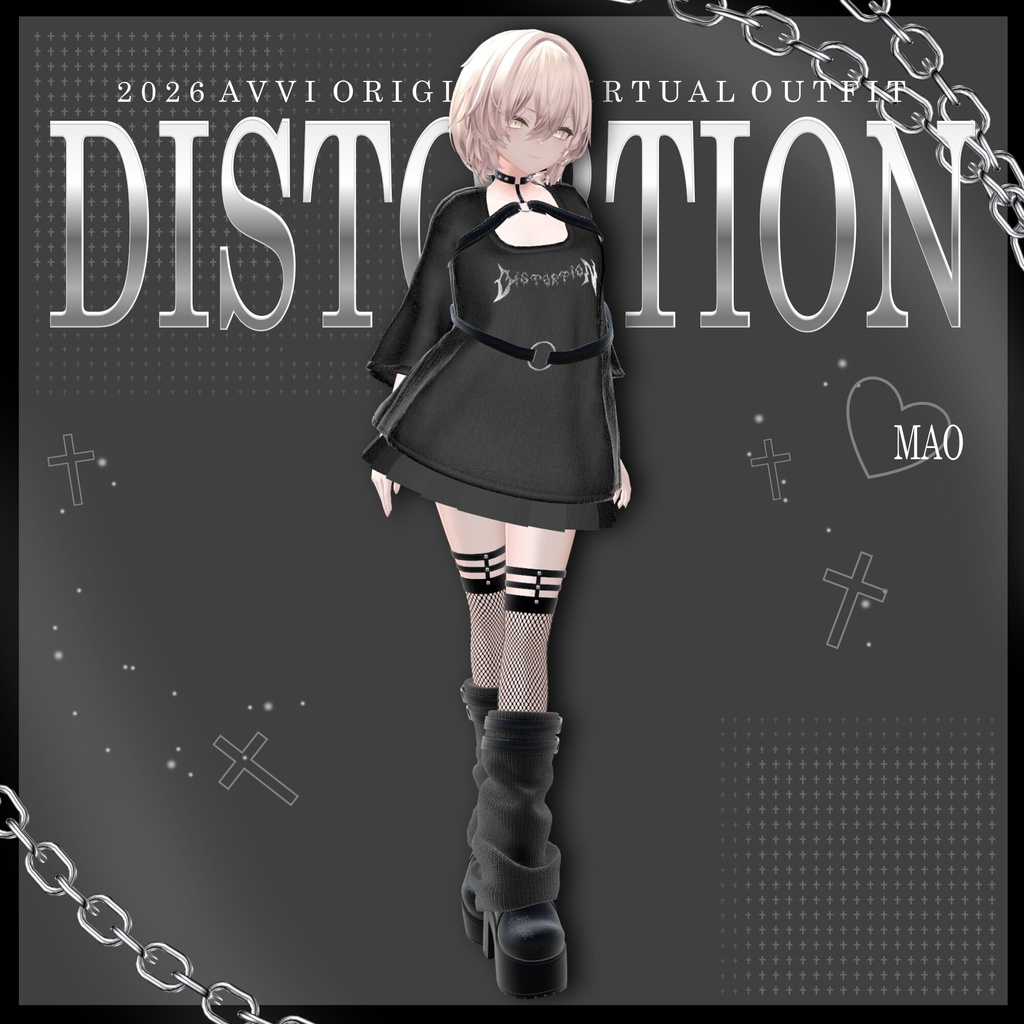 ☆70%OFF☆【5アバター対応】 AVVI Distortion