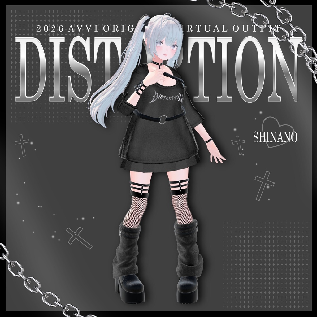 ☆70%OFF☆【5アバター対応】 AVVI Distortion