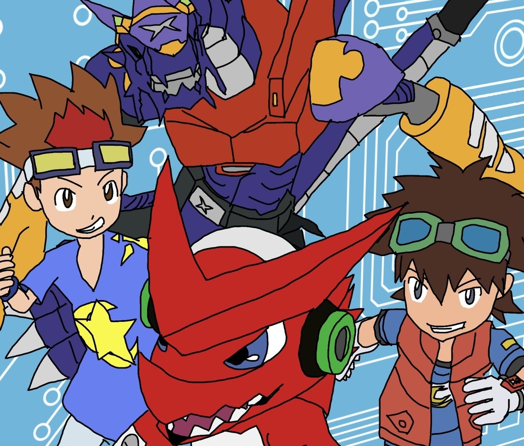 デジモンクロスウォーズ10周年アンソロジー「We Are!」