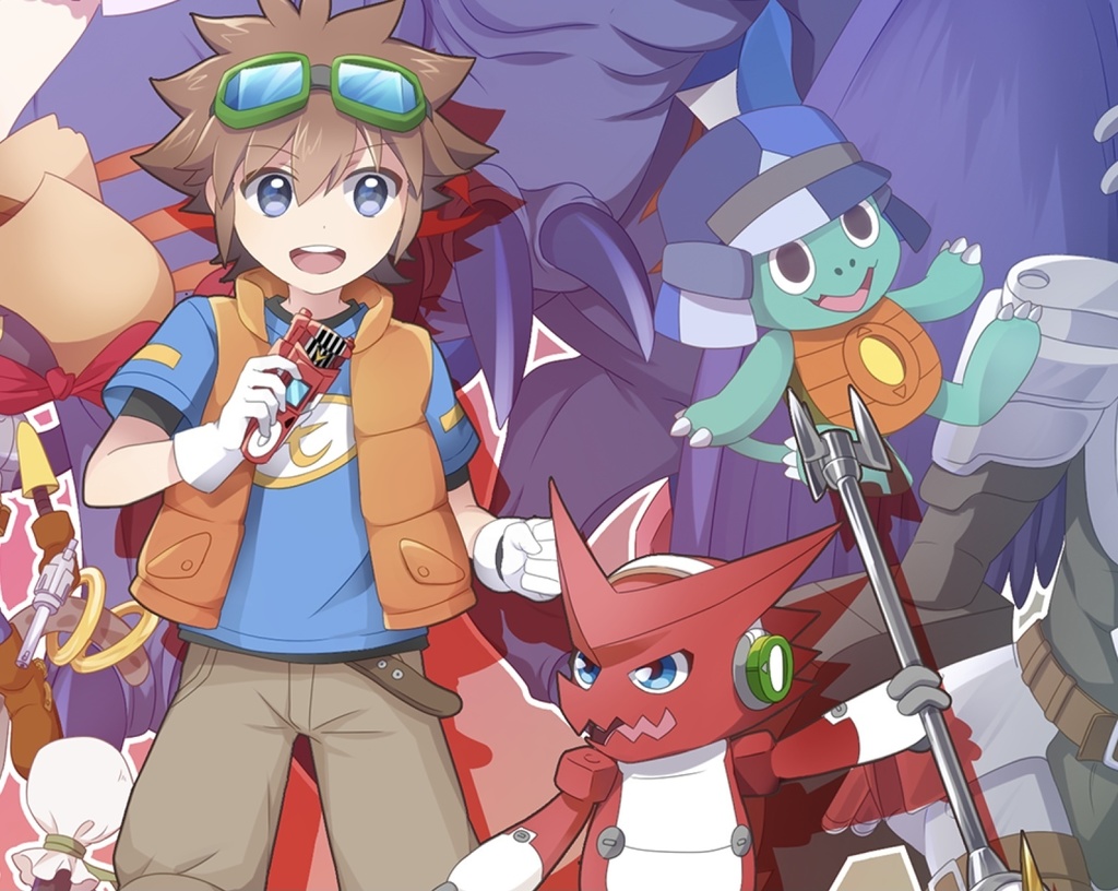 デジモンクロスウォーズ10周年アンソロジー「We Are!」