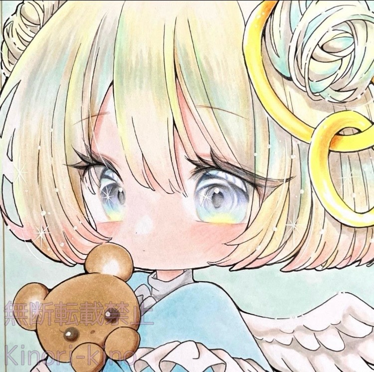 天使さん（くまのぬいぐるみ）
