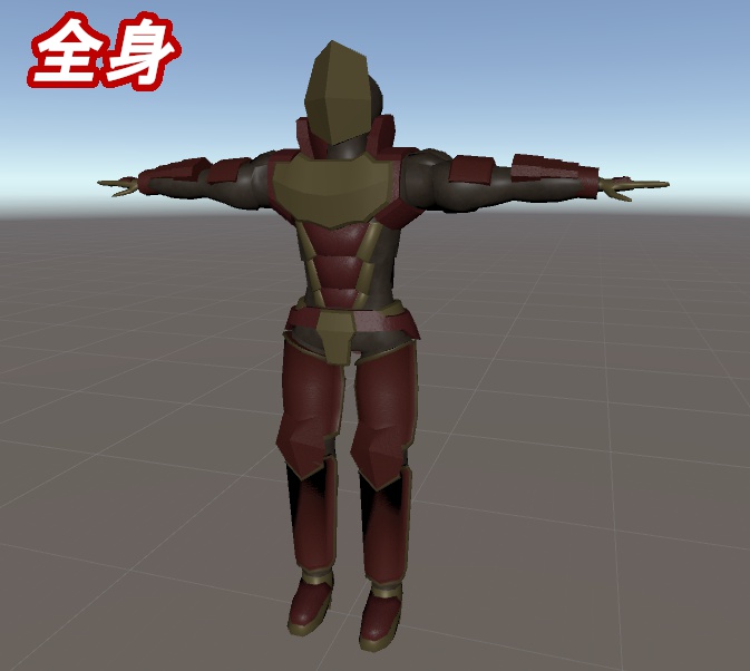 【VRChat向け3Dアバター】G-3型パワードスーツTypeA