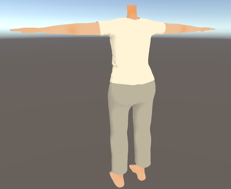 The普段着【オリジナル3Dモデル】