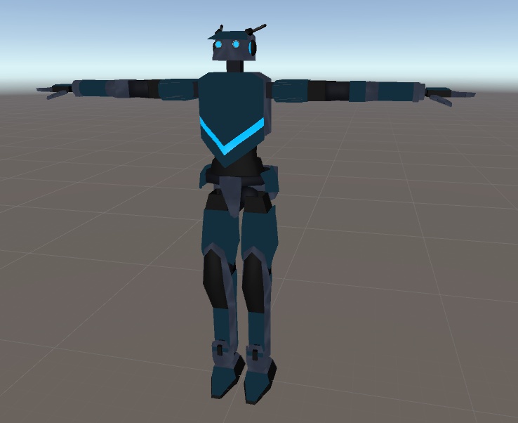 VRChat向け3Dモデル Mk1000