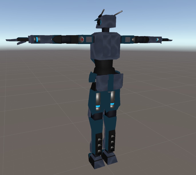 VRChat向け3Dモデル Mk1000