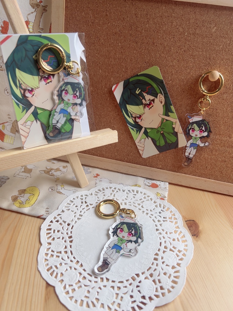 アクリルキーホルダー