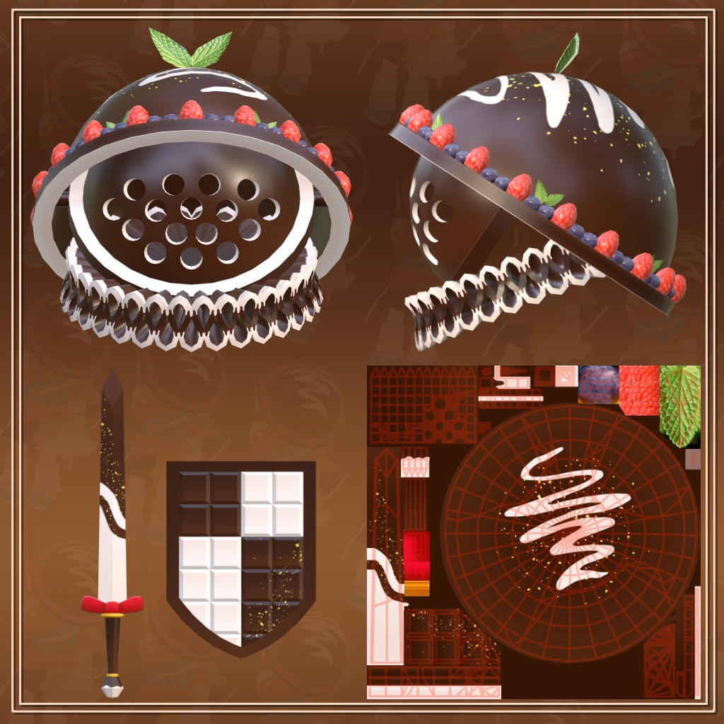 【無料版有り】チョコっとナイト / Chocotto Knight【まめひなたグッズ】