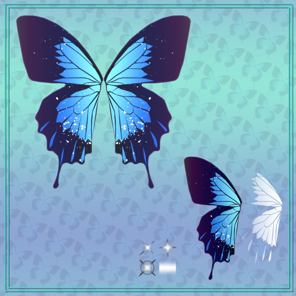 【無料版有り】じゃれつくペット_蝶 / FriendlyPet_Butterfly