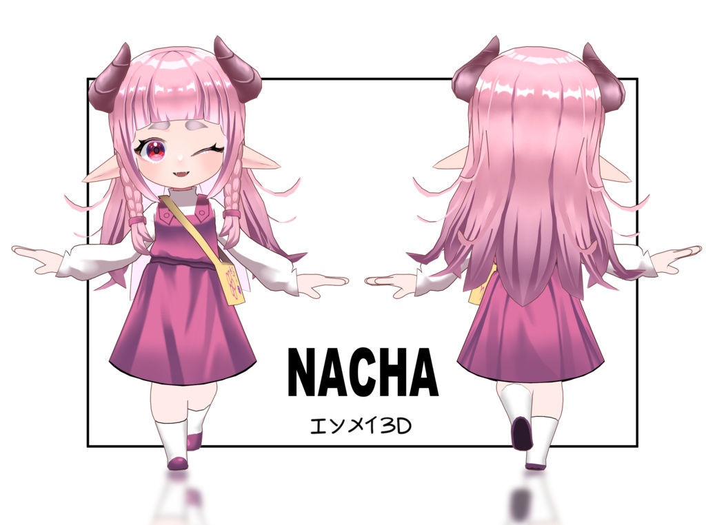 Nacha 3Dモデル ver 1.01