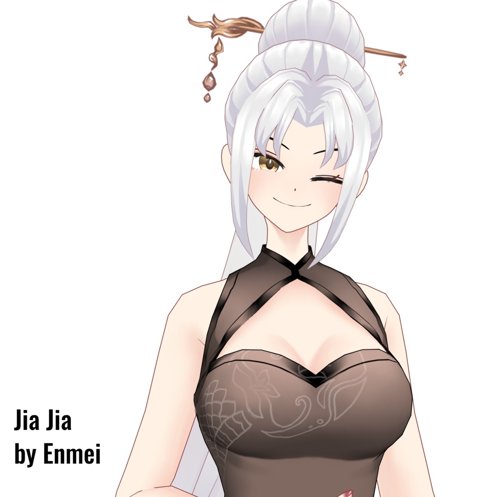 Jia Jia 3Dモデル ver 1.01
