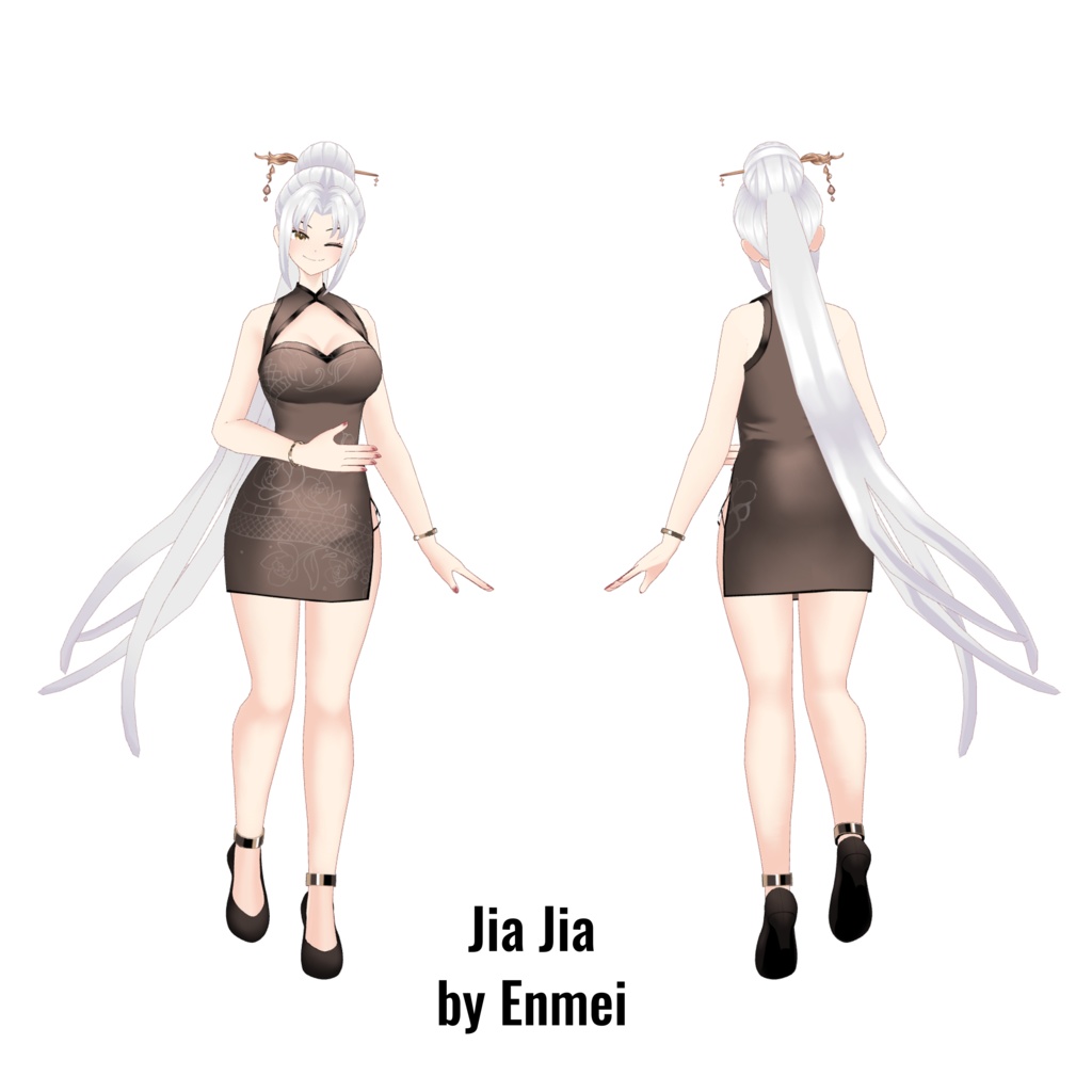 Jia Jia 3Dモデル ver 1.01