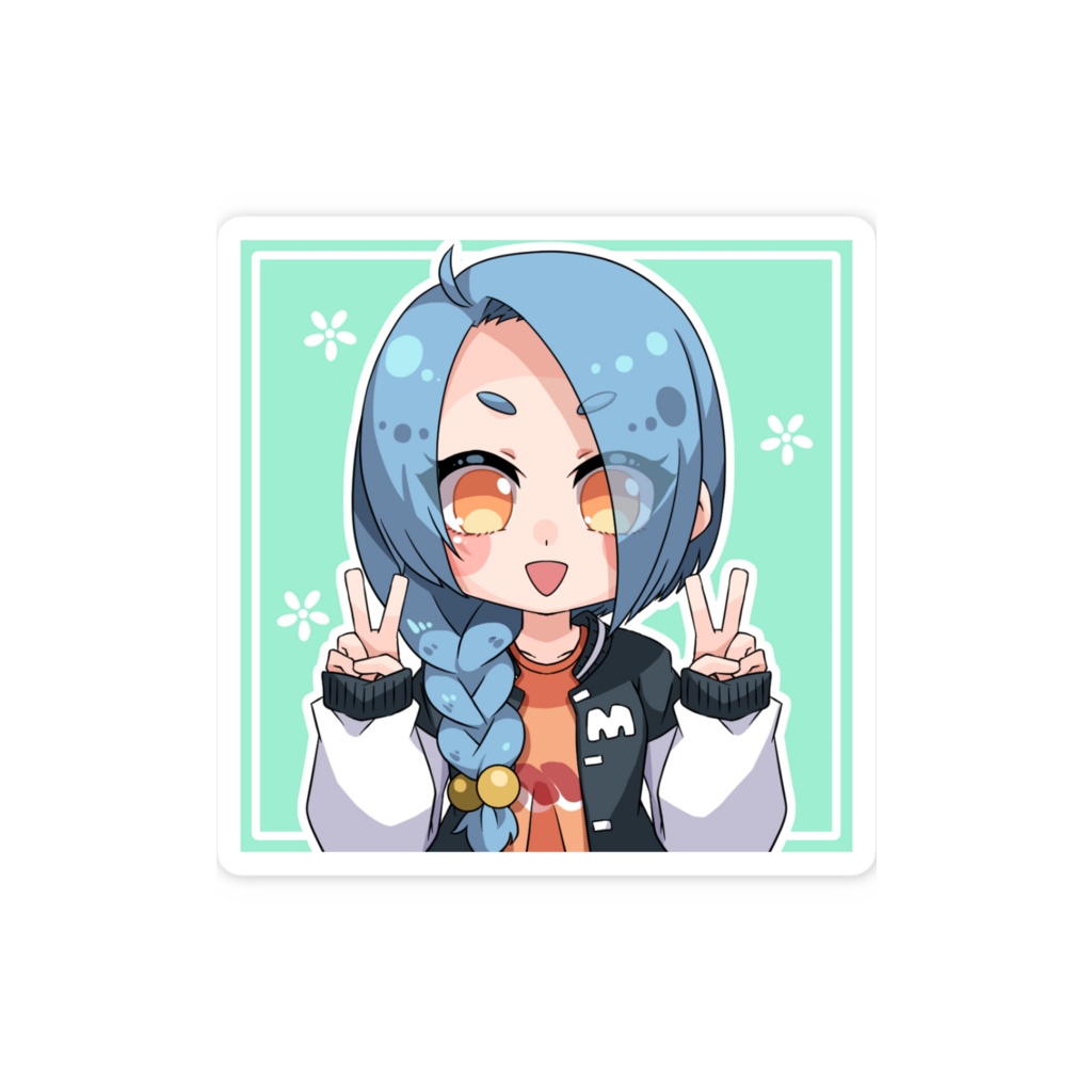 みなちちゃんステッカー