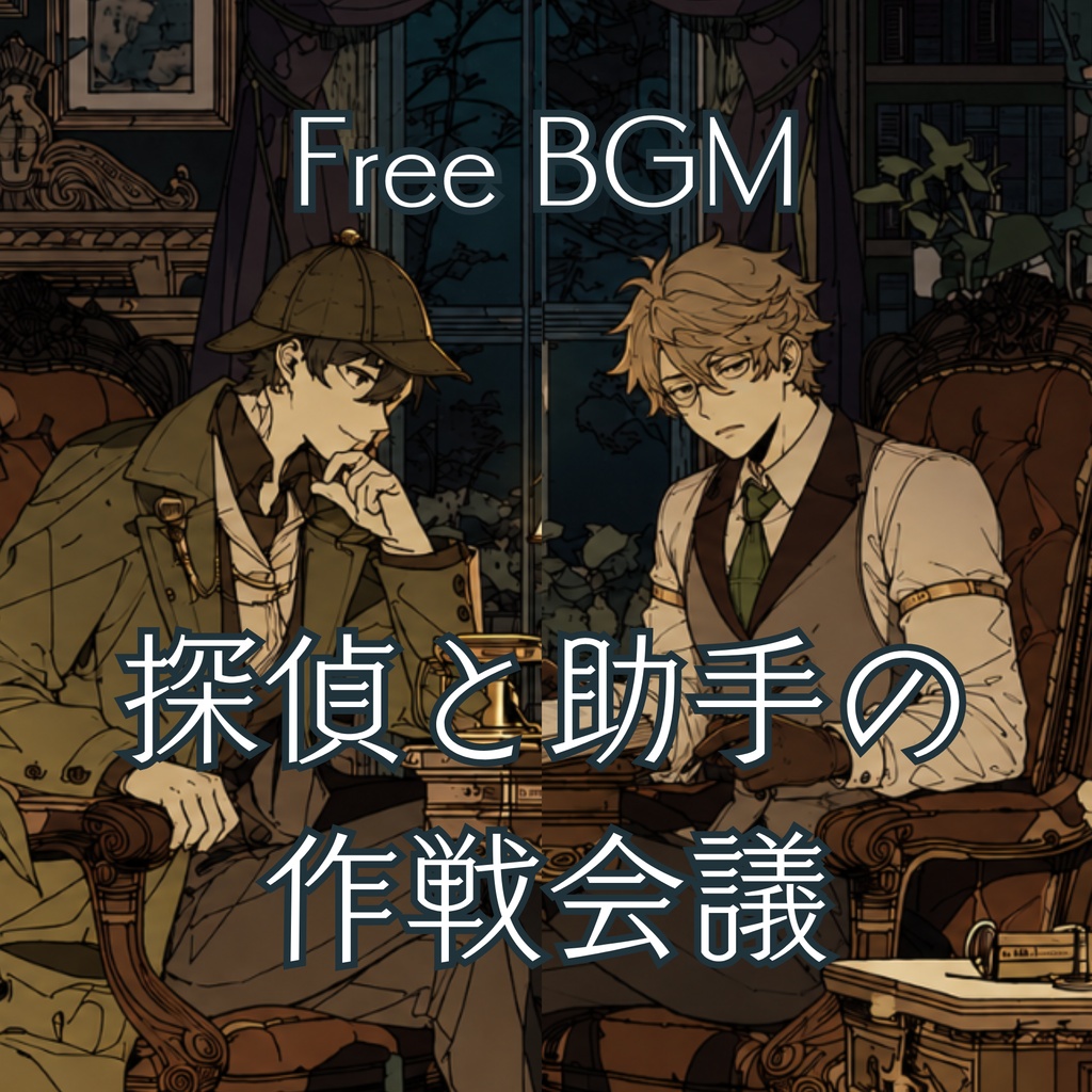 【フリーBGM】探偵と助手の作戦会議