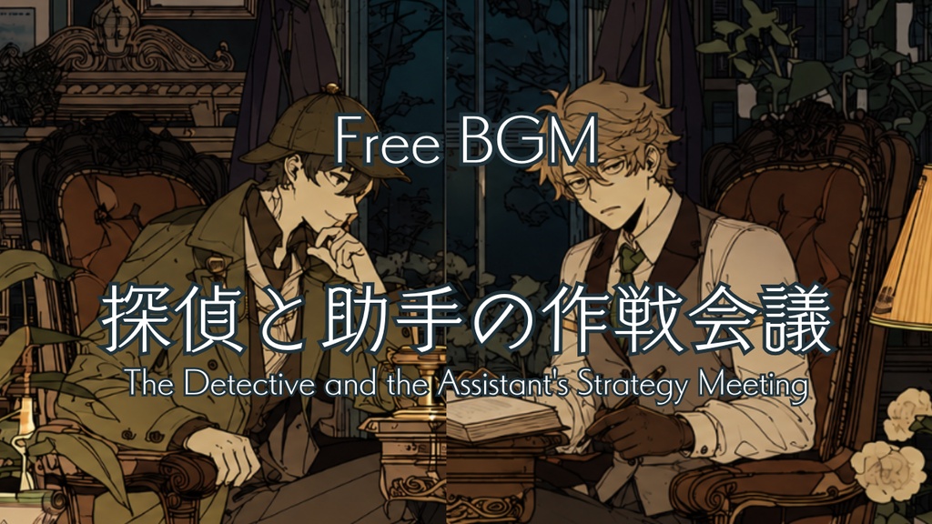 【フリーBGM】探偵と助手の作戦会議