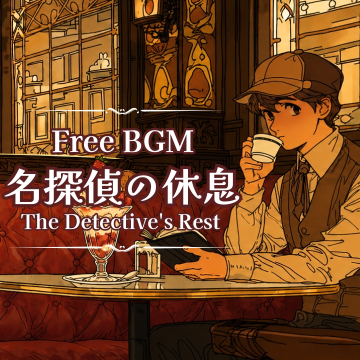 【フリーBGM】名探偵の休息