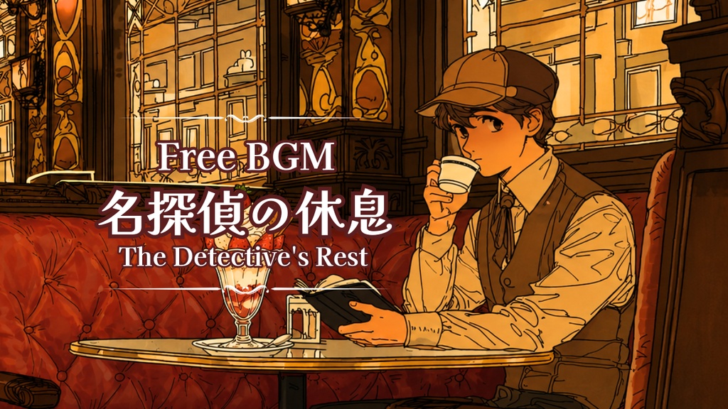 【フリーBGM】名探偵の休息