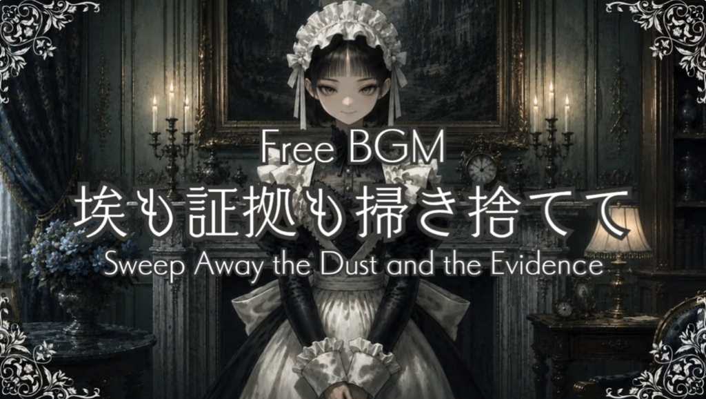 【フリーBGM】埃も証拠も掃き捨てて