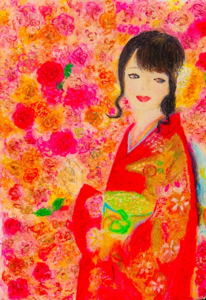 Kimono Girl | Blue Butterfly Collection🦋