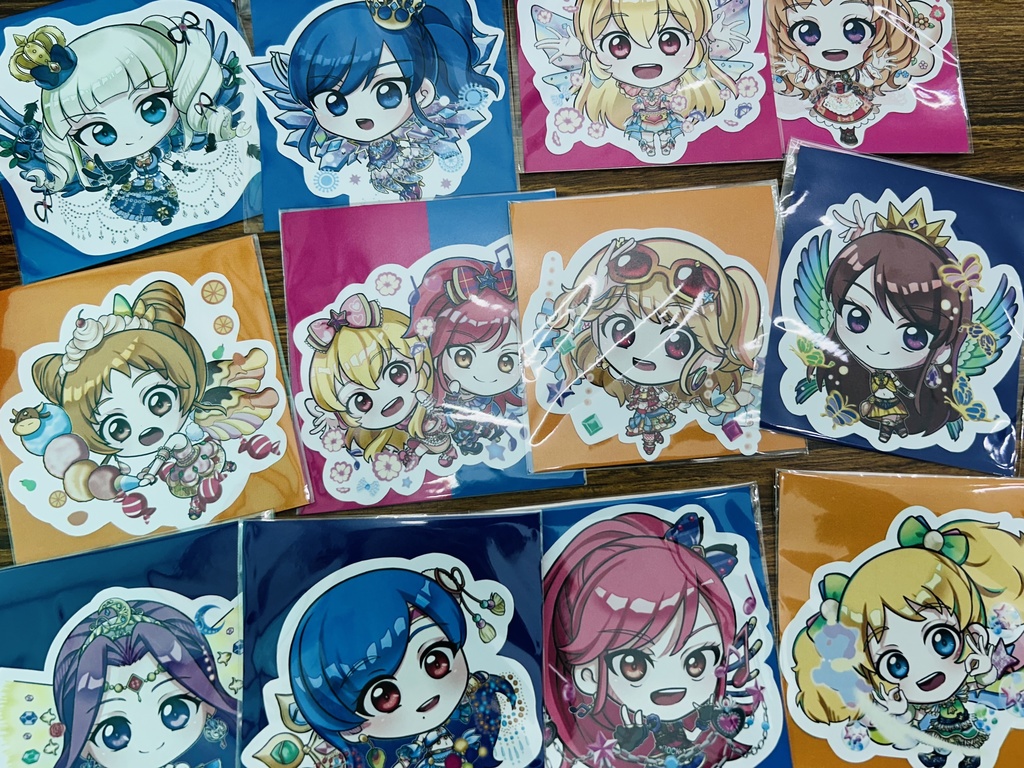 アイカツ12星座ステッカー