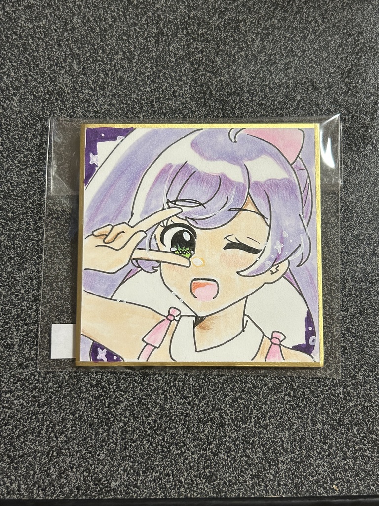 そらみスマイル(色紙)