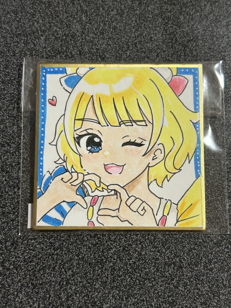 そらみスマイル(色紙)